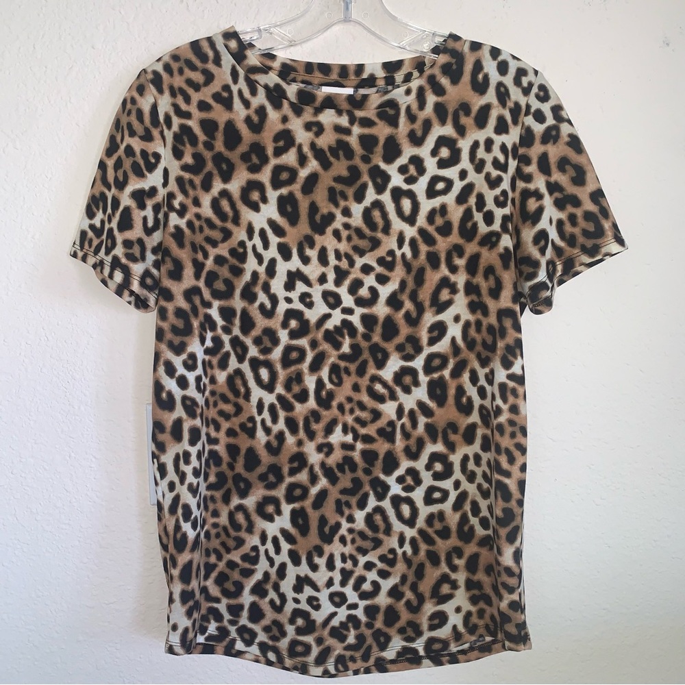 NWOT Pink Victoria’s Secret Cheetah Print T Shirt